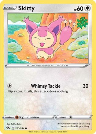 Skitty (210/264) [Épée et Bouclier : Fusion Strike] 