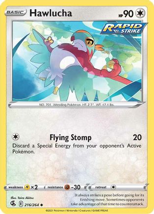 Hawlucha (216/264) [Épée et bouclier : Fusion Strike] 