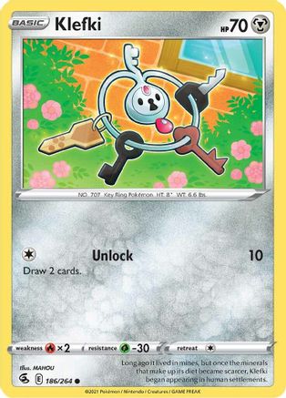 Klefki (186/264) [Épée et bouclier : Fusion Strike] 