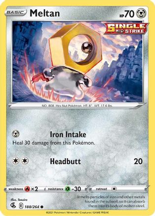 Meltan (188/264) [Épée et Bouclier : Fusion Strike] 