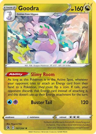 Goodra (197/264) [Épée et bouclier : Fusion Strike] 