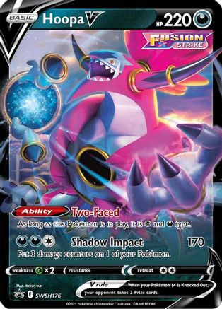 Hoopa V - SWSH176 SWSH176/307 - [SWSH Sword & Shield Promo Cards] Holofoil