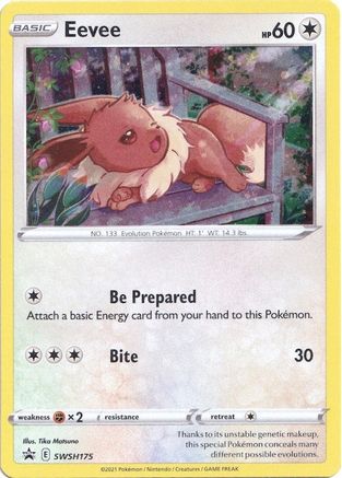 Eevee - SWSH175 SWSH175/307 - [SWSH Sword & Shield Promo Cards] Holofoil