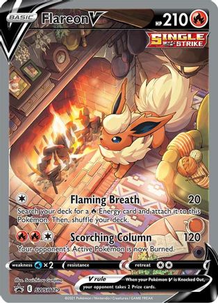 Flareon V - SWSH179 SWSH179/307 - [SWSH Sword & Shield Promo Cards] Holofoil