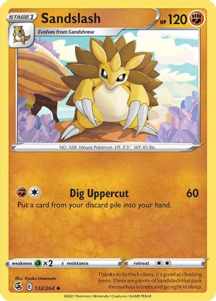 Sandslash (132/264) [Épée et bouclier : Fusion Strike] 