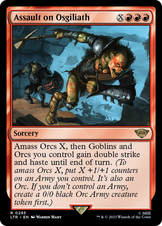 Assault on Osgiliath (LTR-285) - [The Lord of the Rings: Tales of Middle-earth] Foil