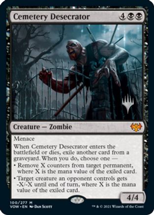 Cemetery Desecrator (PLAY-100) - [Play Promos] Foil