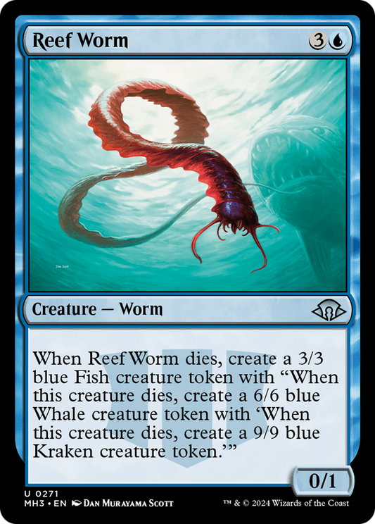 Ver de récif (MH3-271) - [Modern Horizons 3] Foil 