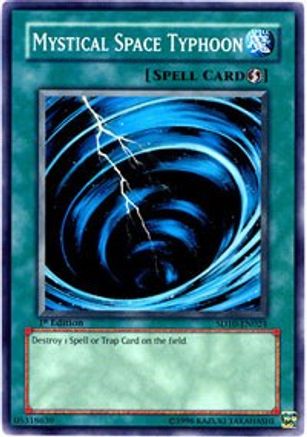 Mystical Space Typhoon (SD10-EN024) - Structure Deck: Machine Re-Volt 1st Edition