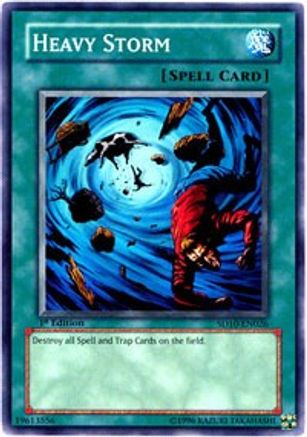 Heavy Storm (SD10-EN026) - Structure Deck: Machine Re-Volt 1st Edition