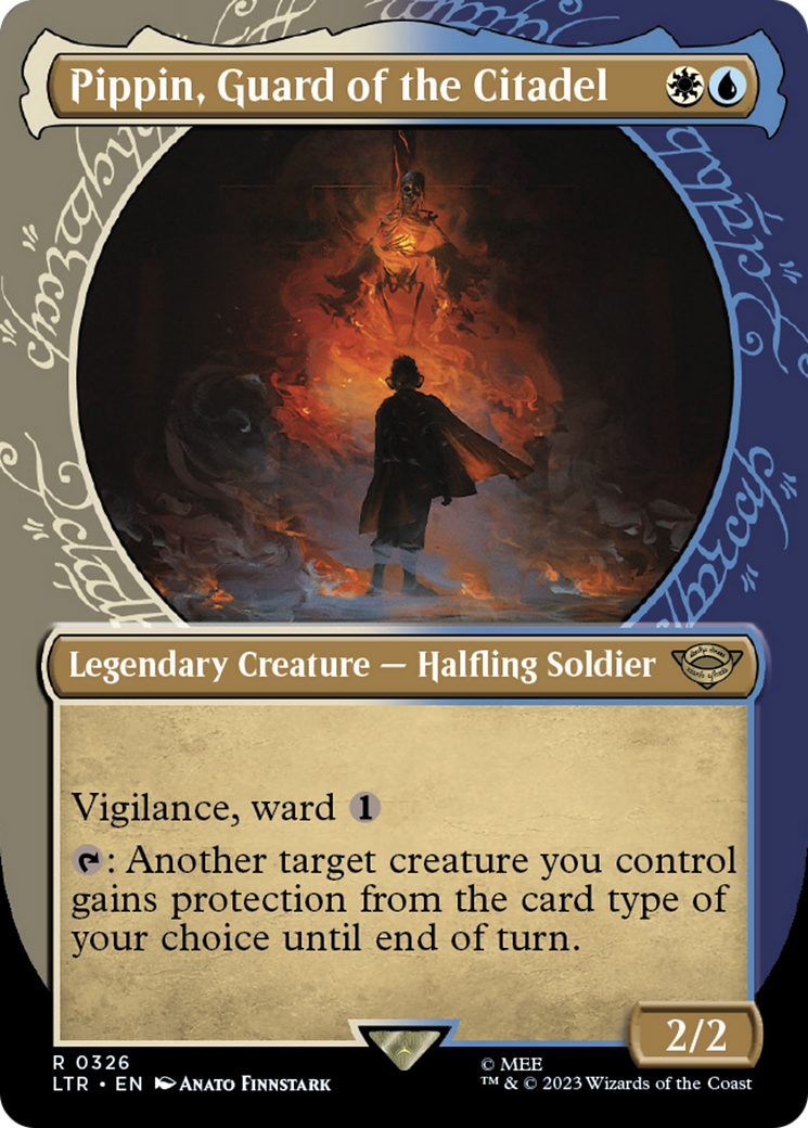 Pippin, Guard of the Citadel (LTR-326) - [The Lord of the Rings: Tales of Middle-earth]: (Showcase) (Borderless)