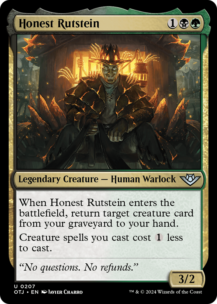 Honest Rutstein (OTJ-207) - [Outlaws of Thunder Junction] Foil