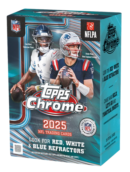 2025 Topps Chrome® Football Value Box