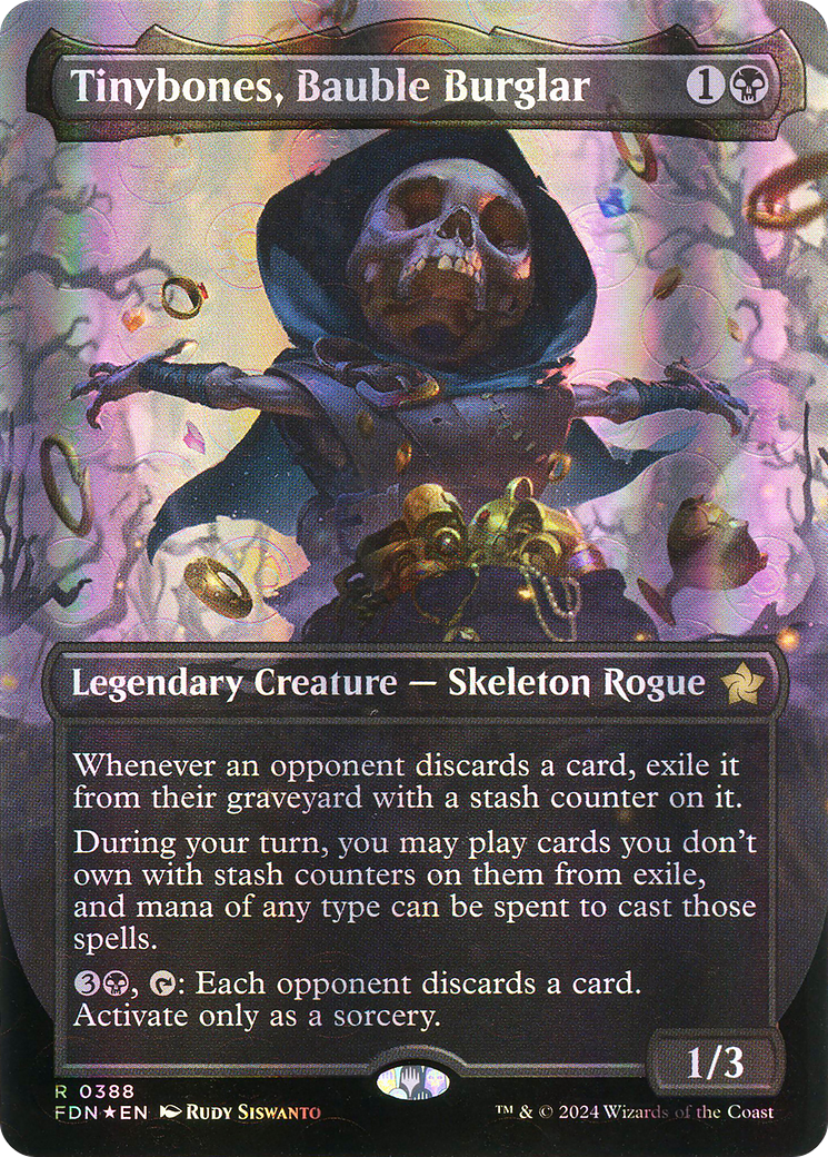 Tinybones, Bauble Burglar (FDN-388) - [Foundations] (Borderless) Foil