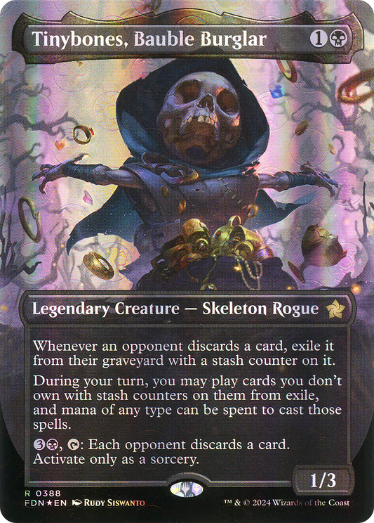 Tinybones, Bauble Burglar (FDN-388) - [Foundations] (Borderless) Foil