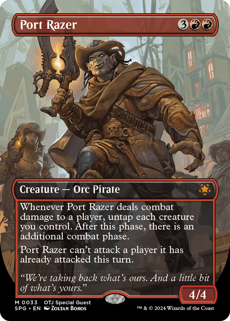 Port Razer (SPG-033) - [Special Guests] (Borderless) Foil