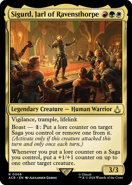 Sigurd, Jarl of Ravensthorpe (ACR-066) - [Assassin's Creed] Foil