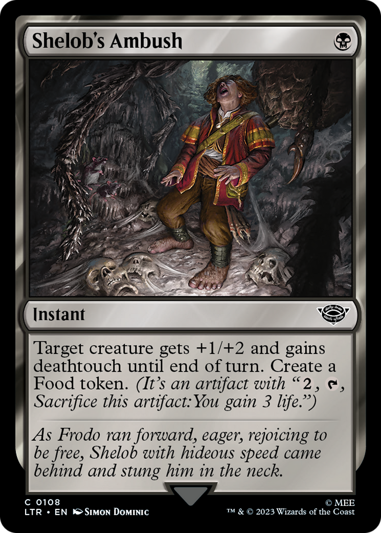 Shelob's Ambush (LTR-108) - [The Lord of the Rings: Tales of Middle-earth] Foil