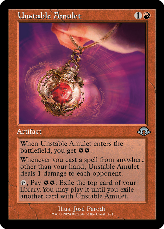 Amulette instable (MH3-421) - [Modern Horizons 3]