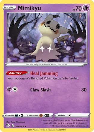 Mimikyu - 081/189 81 - [Miscellaneous Cards & Products] Holofoil