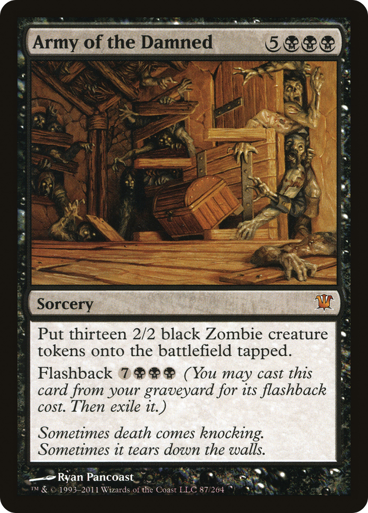 Army of the Damned (ISD-087) - [Innistrad]