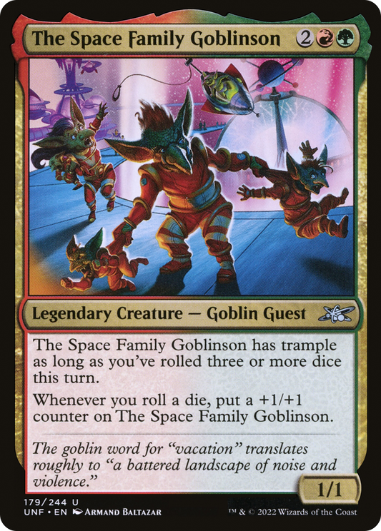 The Space Family Goblinson (UNF-179) - [Unfinity] Foil