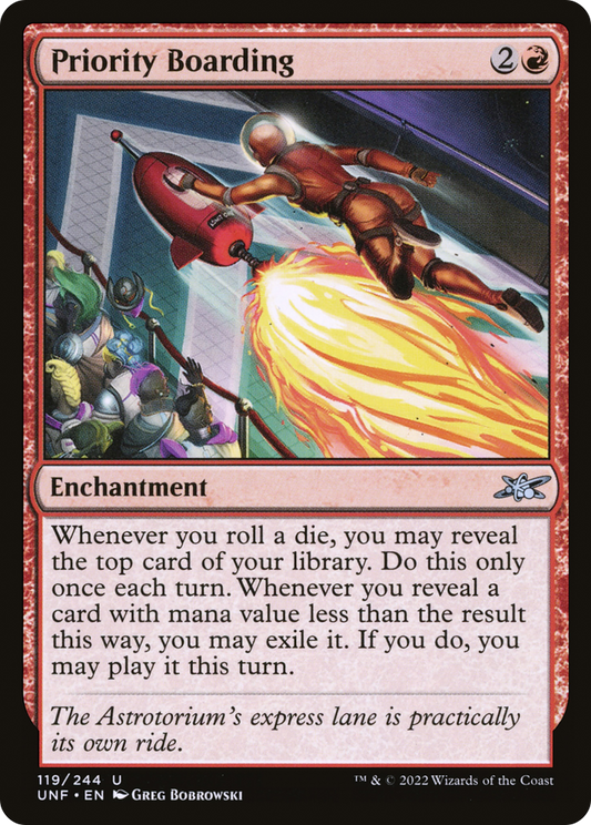 Priority Boarding (UNF-119) - [Unfinity] Foil