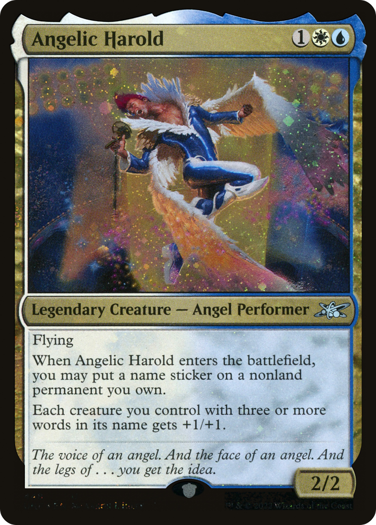 Angelic Harold (UNF-448) - [Unfinity] Foil
