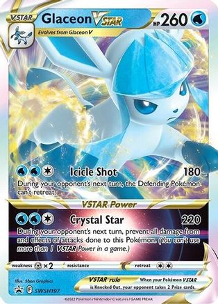 Glaceon VSTAR (SWSH197) [Épée et Bouclier : Promos Black Star] 