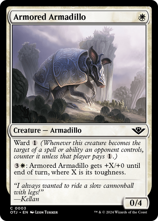 Armadillo blindé (OTJ-003) - [Hors-la-loi de Thunder Junction] Foil 