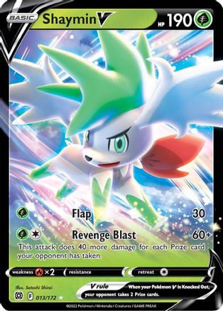 Shaymin V (013/172) [Épée et bouclier : étoiles brillantes] 