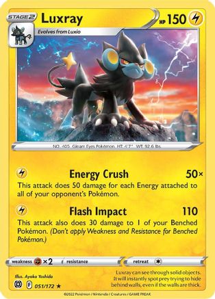 Luxray 51/172 - [SWSH09 Brilliant Stars]