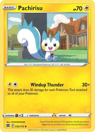 Pachirisu (052/172) [Épée et bouclier : étoiles brillantes] 