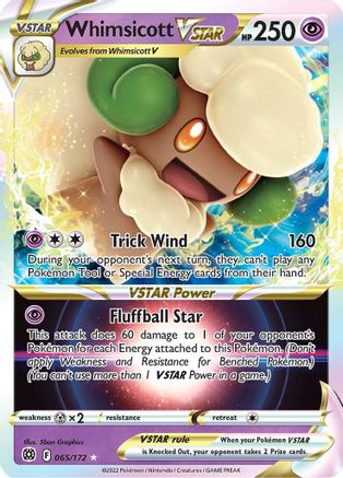 Whimsicott VSTAR (065/172) [Épée et bouclier : étoiles brillantes] 