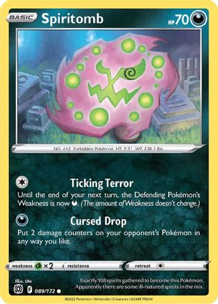 Spiritomb (089/172) [Épée et bouclier : étoiles brillantes] 