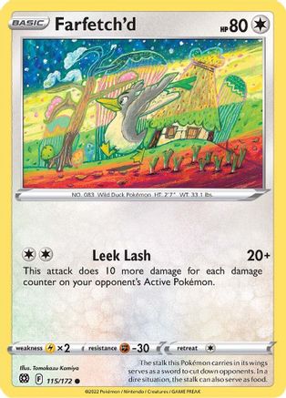 Farfetch'd (115/172) [Épée et bouclier : étoiles brillantes] 