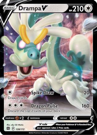 Drampa V (128/172) [Épée et bouclier : étoiles brillantes] 