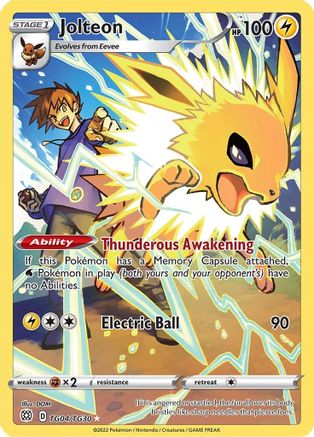 Jolteon (TG04/TG30) [Épée et bouclier : étoiles brillantes] 