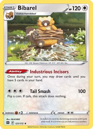 Bibarel - 121/172 121 - [Deck Exclusives]