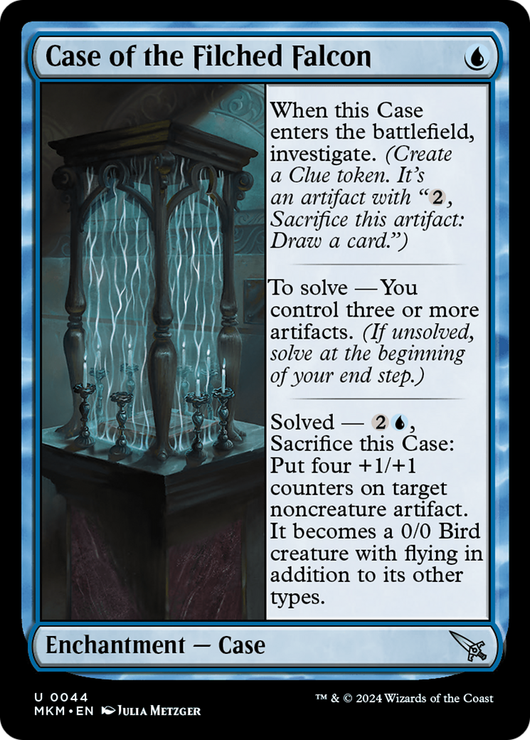 Case of the Filched Falcon (MKM-044) - [Murders at Karlov Manor] Foil