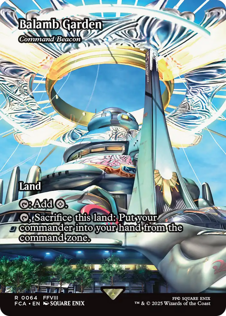 Command Beacon (FCA-064) - [FINAL FANTASY: Through the Ages] / Balamb Garden (Borderless)