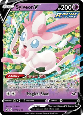 Sylveon V (SWSH202) [Épée et Bouclier : Promos Black Star] 