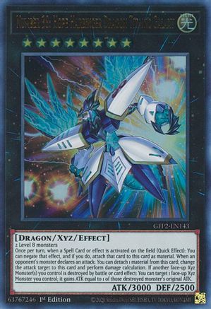 Number 38: Hope Harbinger Dragon Titanic Galaxy (GFP2-EN143) - Ghosts From the Past: The 2nd Haunting 1st Edition