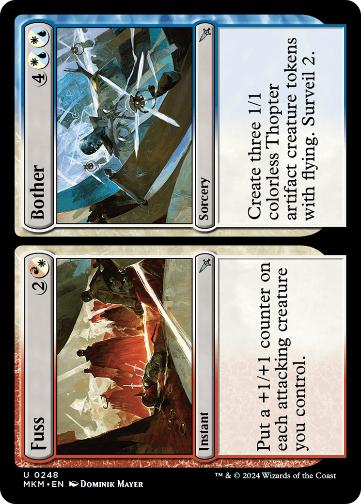 Fuss // Bother (MKM-248) - [Murders at Karlov Manor] Foil