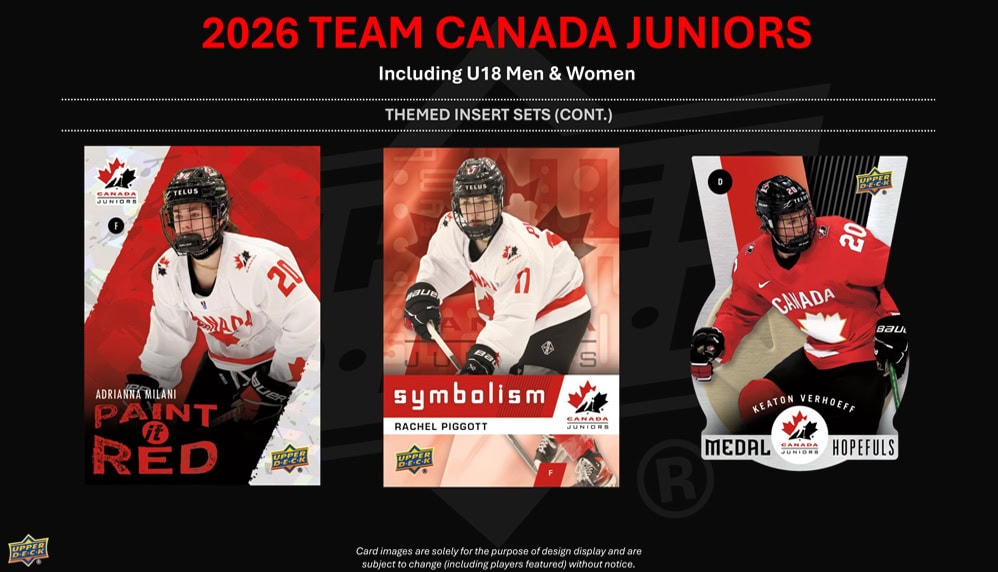 2026 Team Canada Juniors Hockey Box
