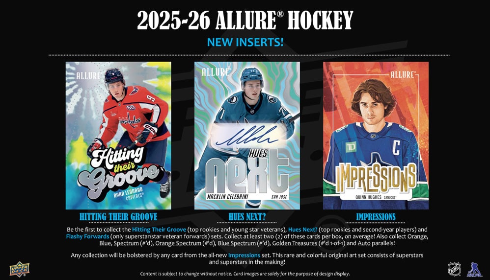 2026 Upper Deck Allure Hockey Hobby Box