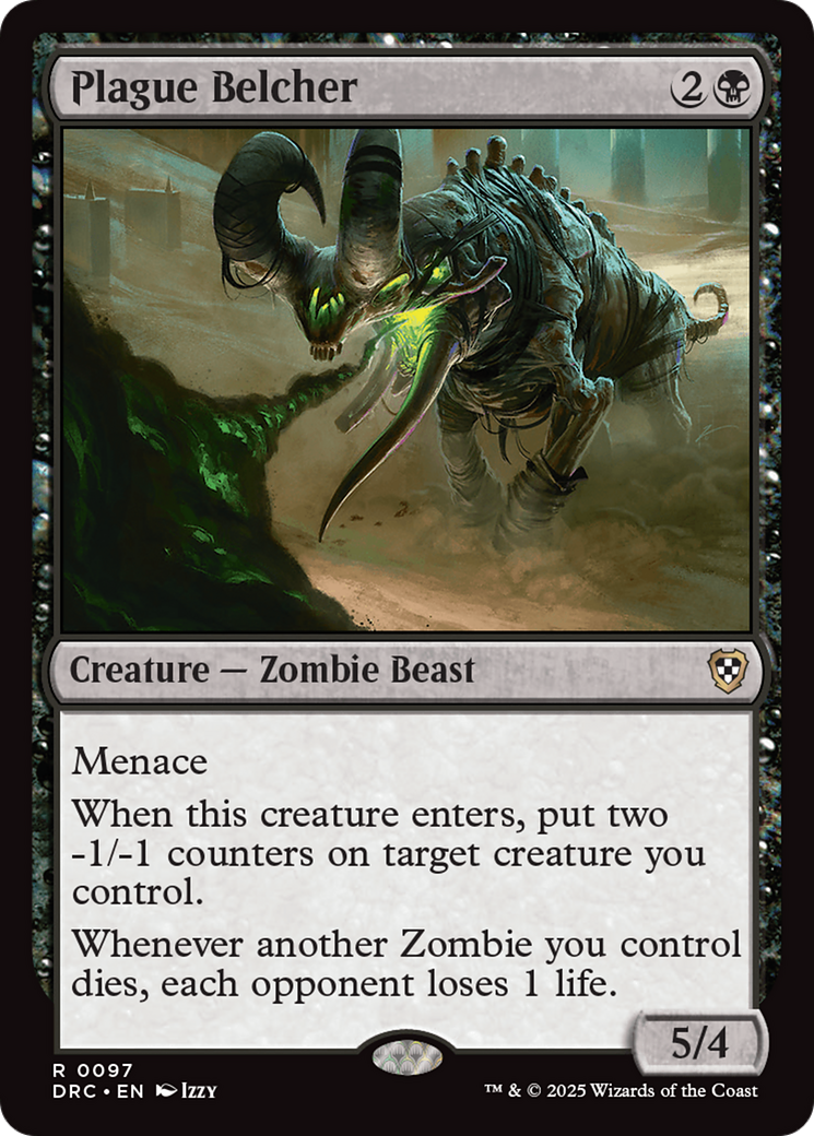 Plague Belcher (DRC-097) - [Commander: Aetherdrift]
