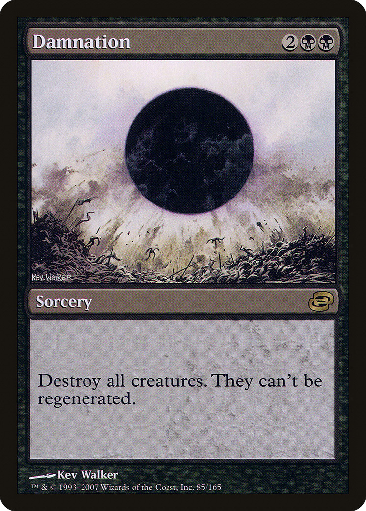 Damnation (PLC-085) - [Planar Chaos]: (colorshifted) Foil