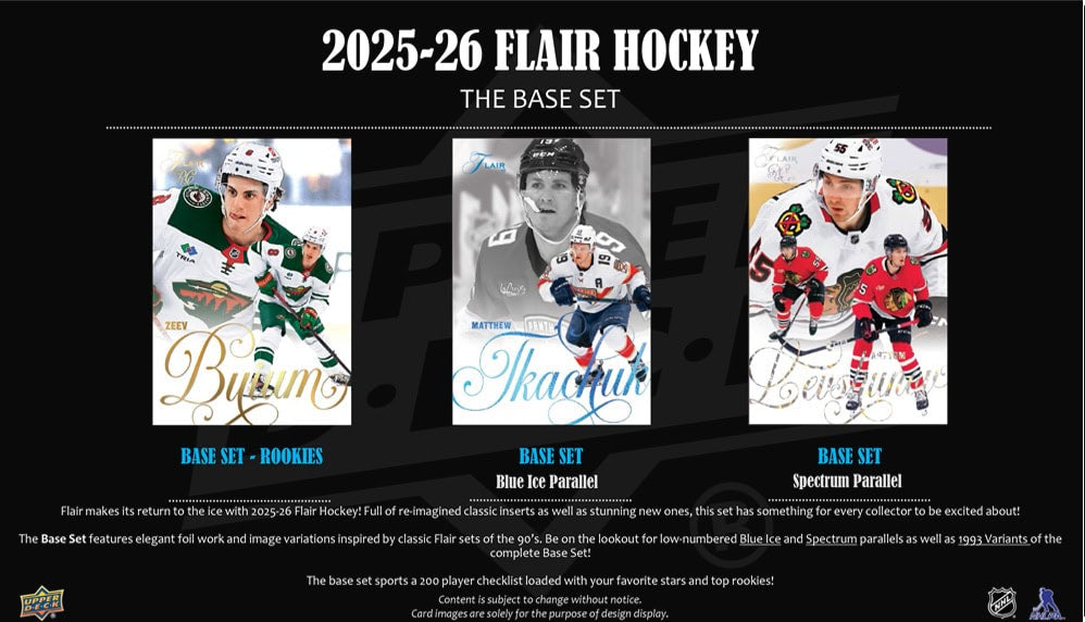 2025-26 Upper Deck Flair Hockey Hobby Box