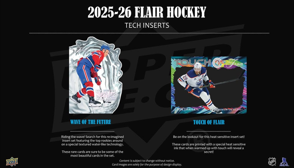 2025-26 Upper Deck Flair Hockey Hobby Box
